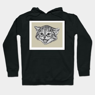 Graphic Cat Hoodie